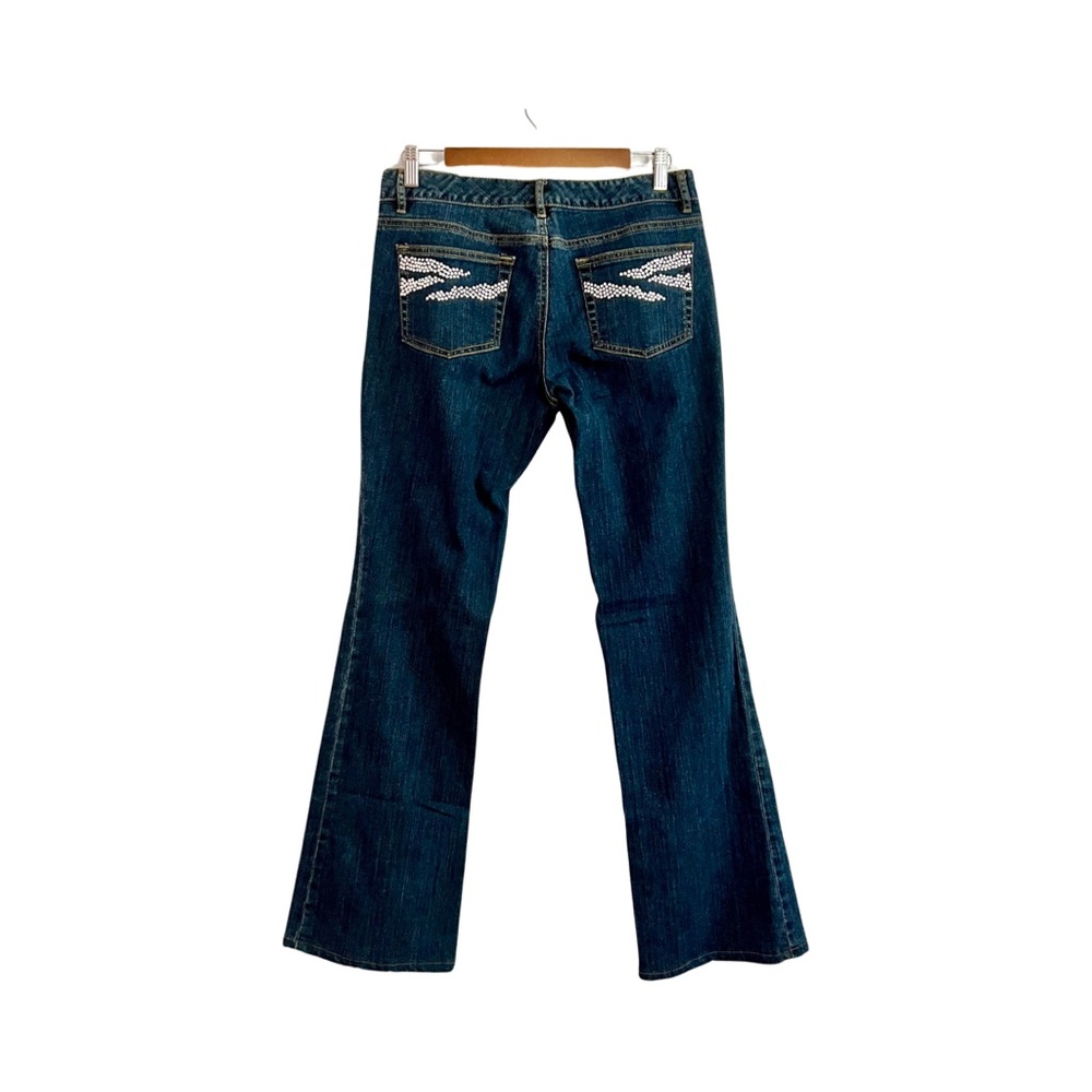 Michael Kors Studded Back Pockets Bootcut Jeans